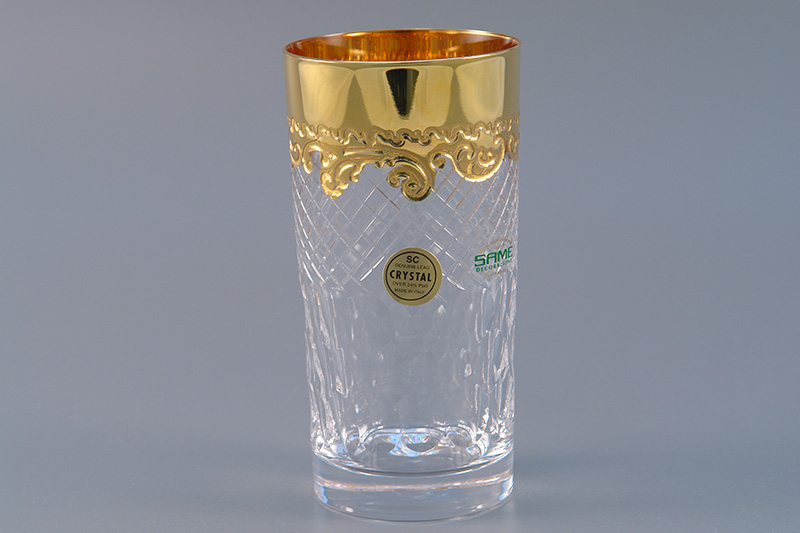 Набор стаканов для воды золото 842/600 " Same decorazione "