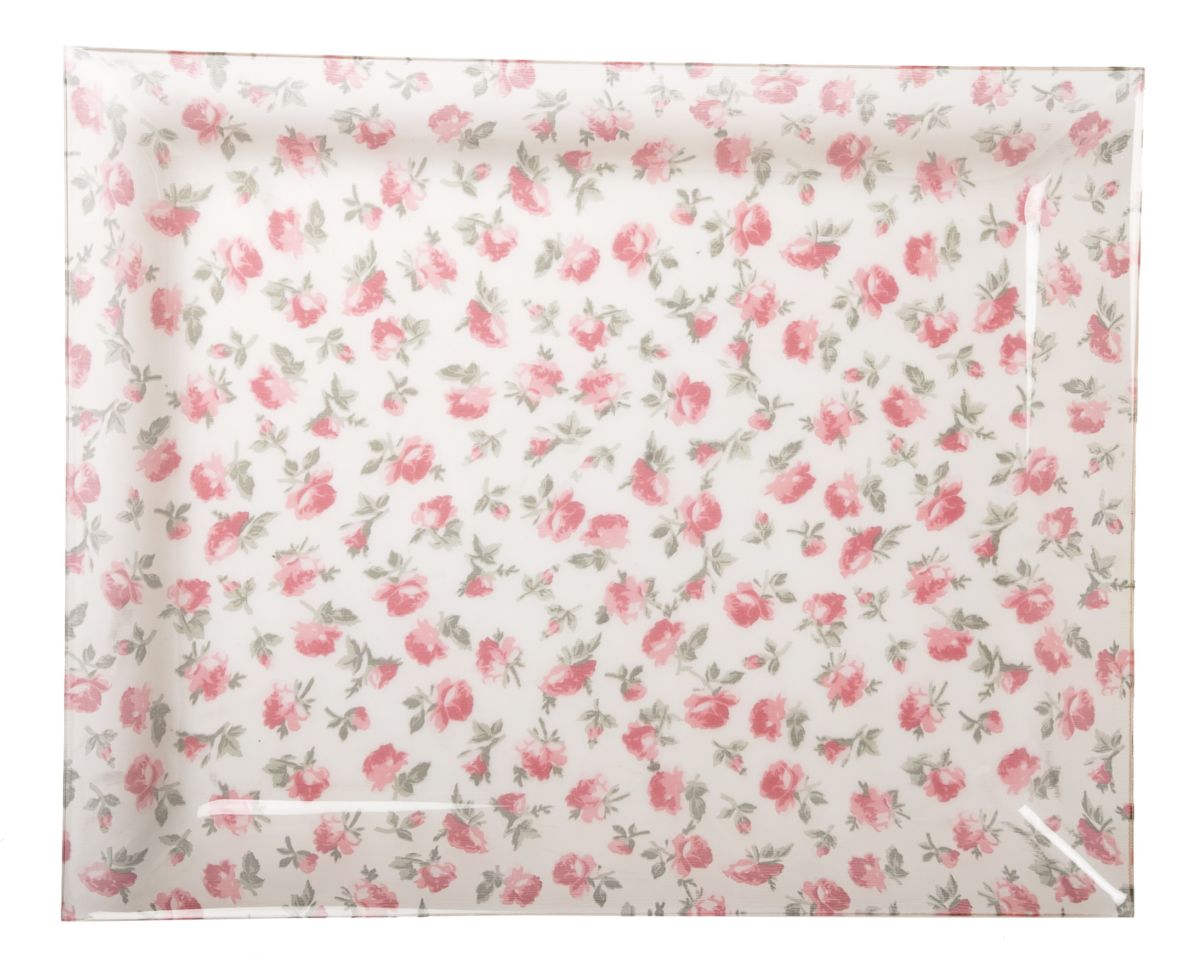 Поднос розовый большой 48х38 см Blumarine "VASSOI/TRAYS"