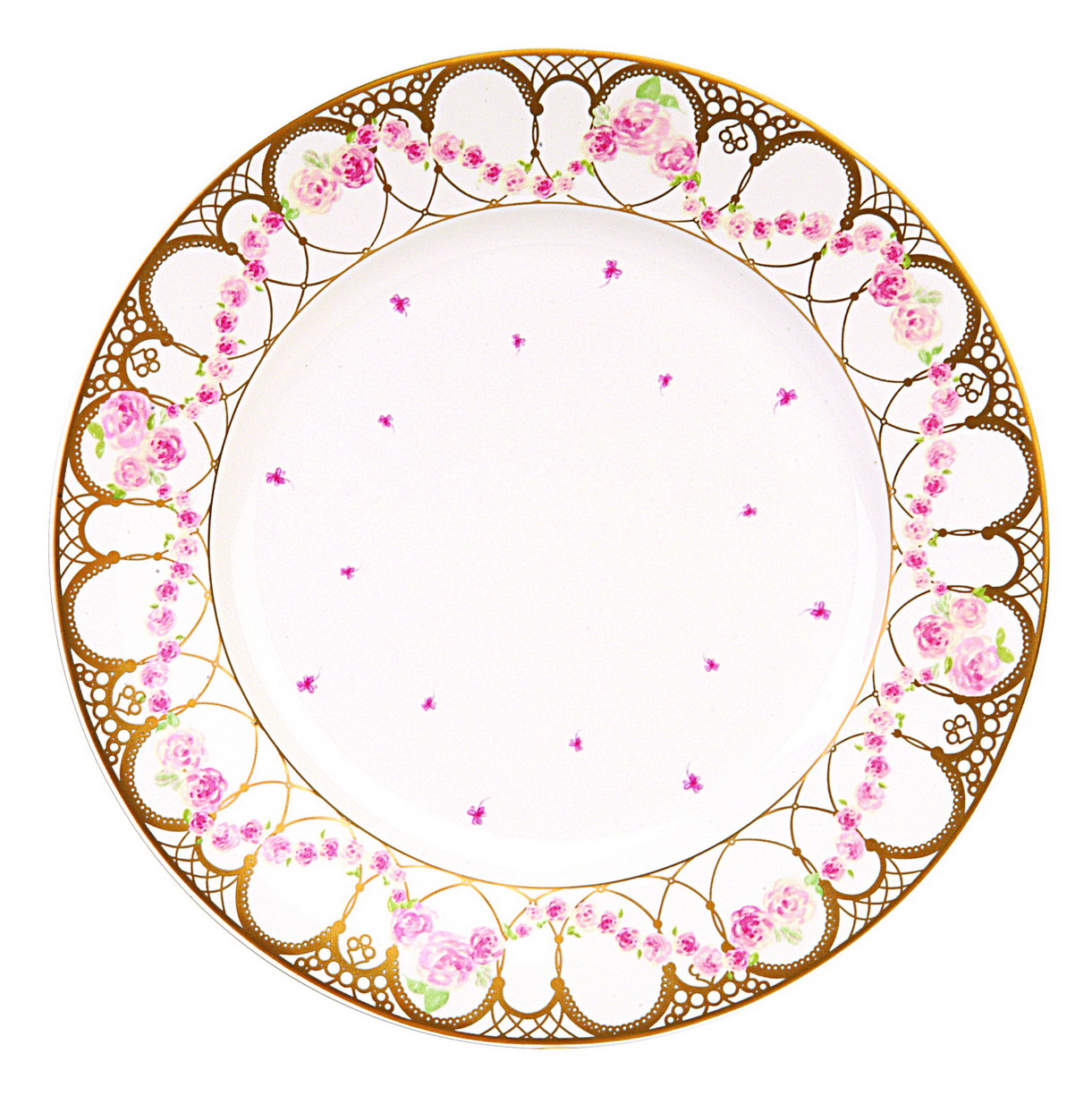Десертная тарелка - d. 21 CM Blumarine "BRODERIE"