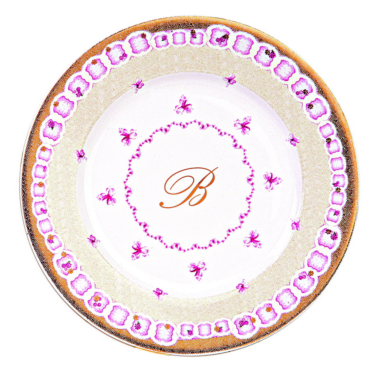 Пирожковая тарелка - d. 16 cm Blumarine "RUBAN"