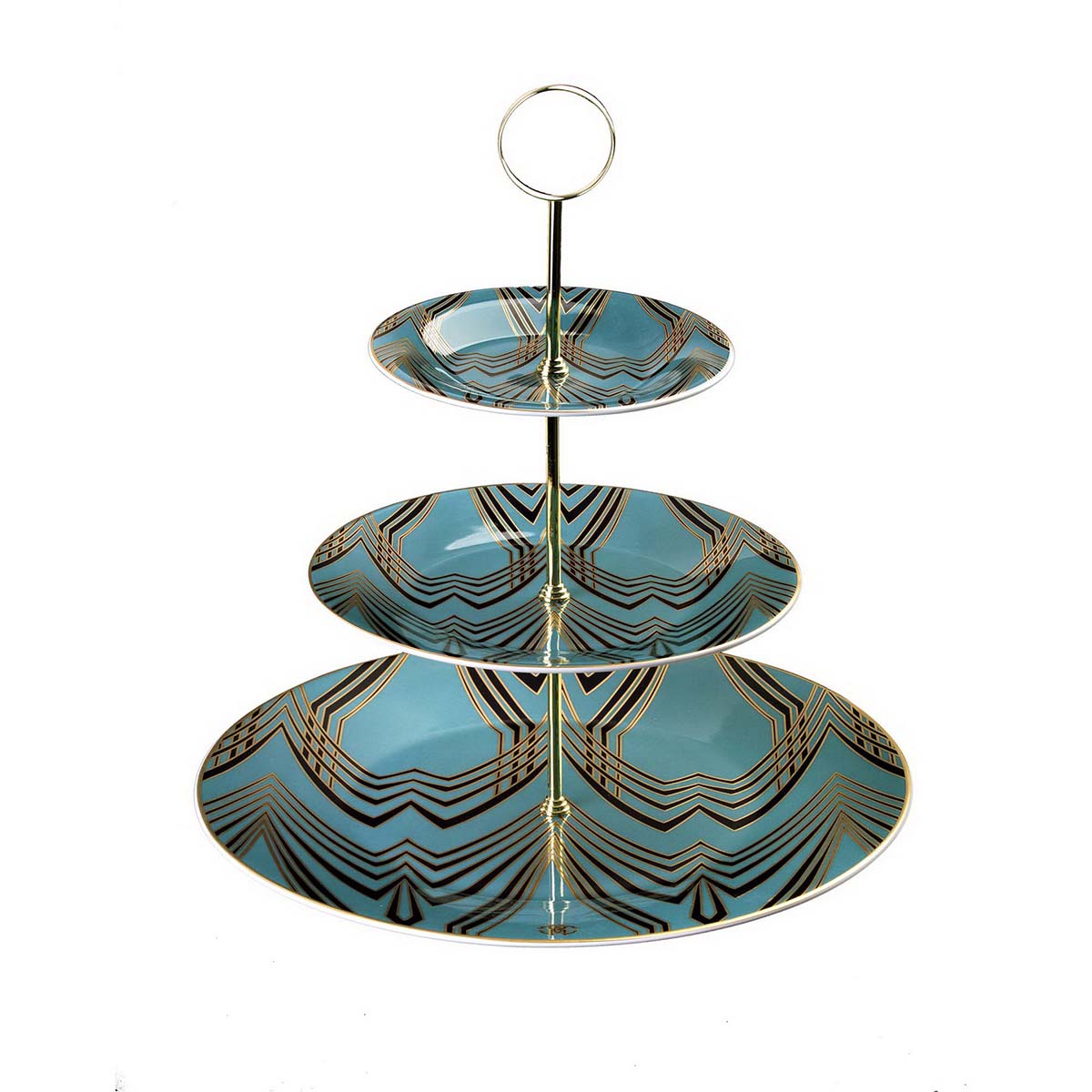 Горка 3х ярусная Roberto Cavalli Home DECO Ø 32* H. 34 Cm