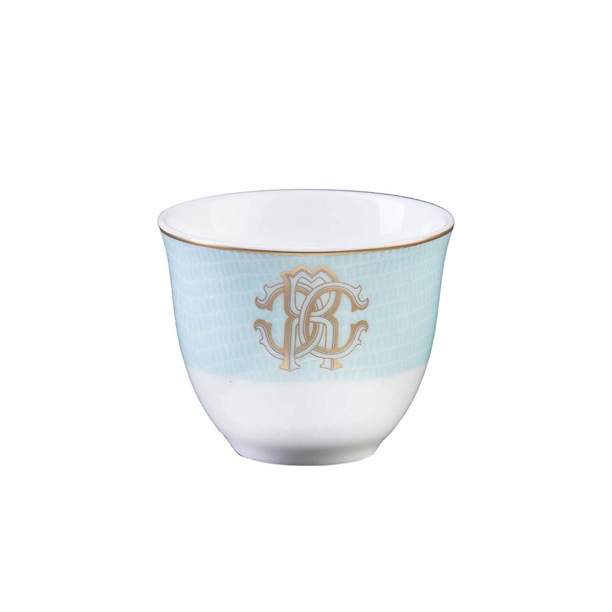 Набор пиал для арабского кофе Roberto Cavalli Home серия - LIZZARD SUNRISE - 75мл., 6 шт, ( п/к )