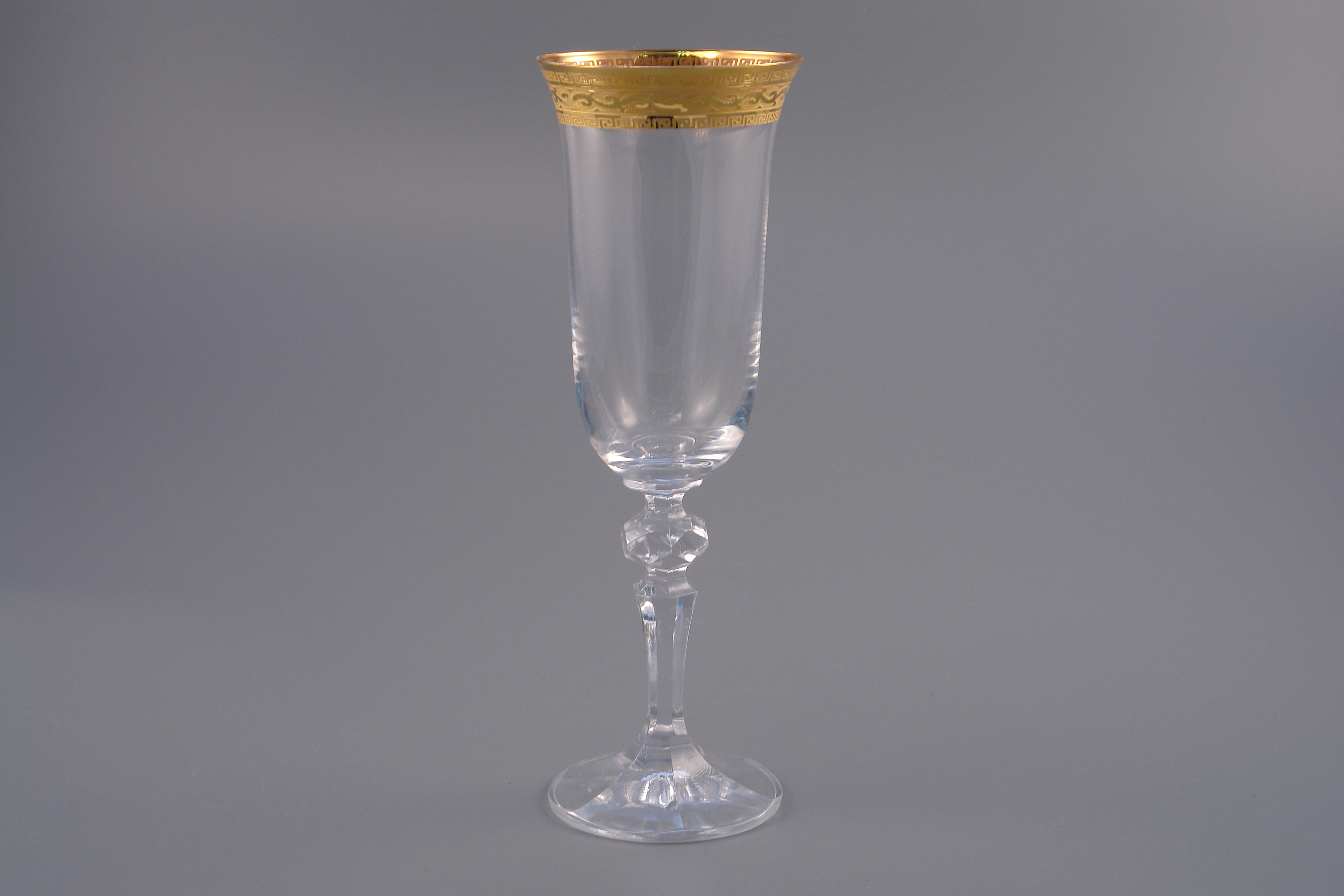 Бокал для шампанского с шиш 180мл "Bohemia Crystal" прозрач