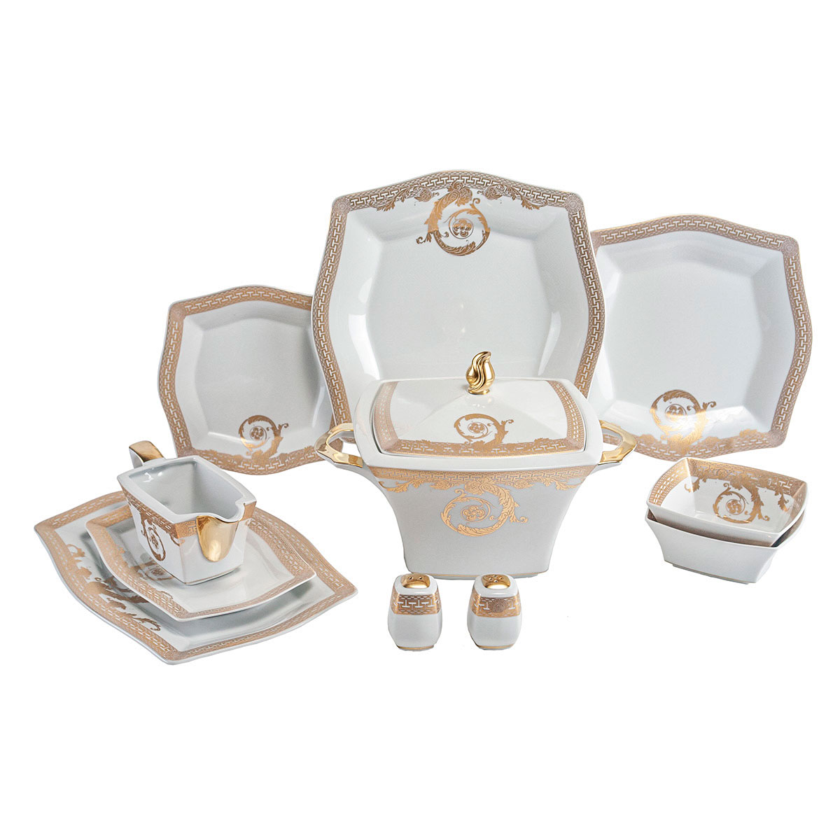 Столовый сервиз "ARABESQUE GOLD" MS 6/27