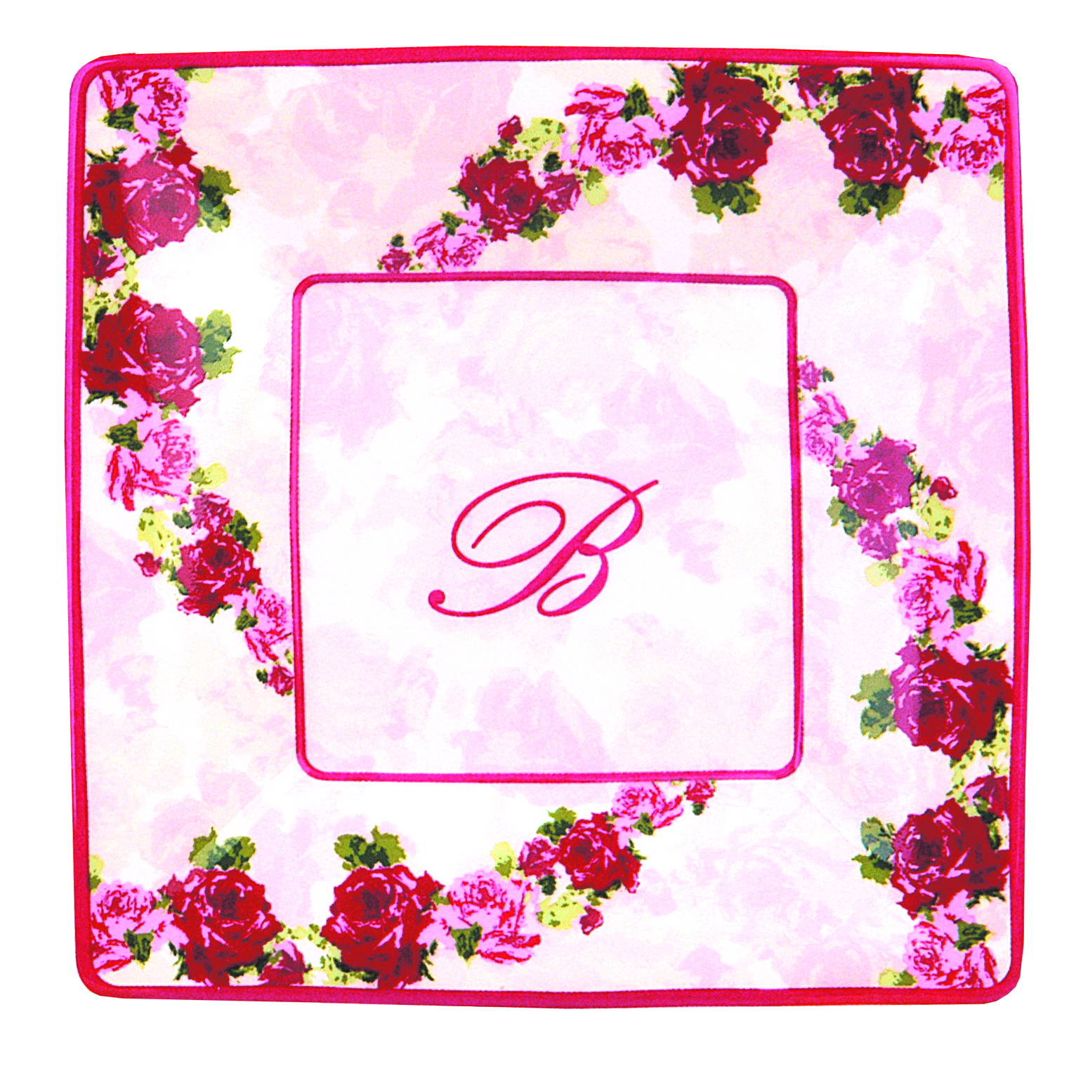 Поднос квадратный 12х12см Blumarine "ROSA ROSAE"