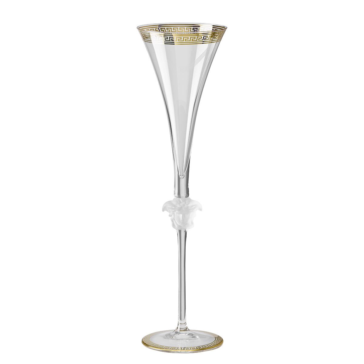 Бокал для шампанскогоr Flute 40800 "Медуза Золотая" - Rosenthal Versace