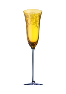 Бокал для шампанского 40820 "Арабески Янтарь" - Rosenthal Versace