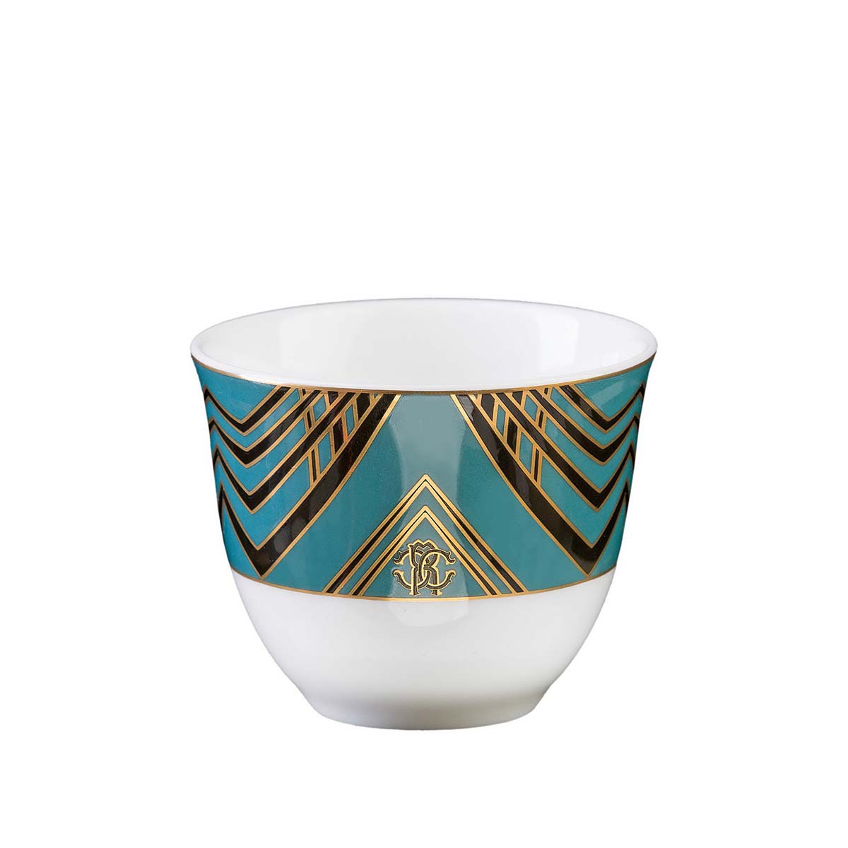 Набор пиал для арабского кофе Roberto Cavalli Home серия - DECO  75мл. 6 шт, ( п/к )