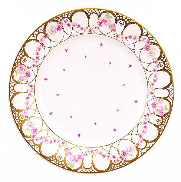 Десертная тарелка - d. 21 CM Blumarine &quot;BRODERIE&quot;