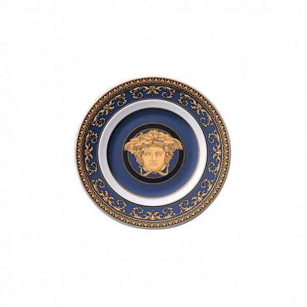 Десертная тарелка 18 см 10218 MEDUSA BLUE - Rosenthal Versace