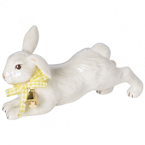 Декорация &#039;Бегущий кролик с колокольчиком&#039; 8,5 х 15 см Easter Bunnies Villeroy &amp; Boch