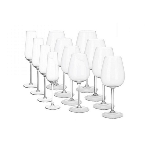 Набор бокалов для мужских вин, 12 предм. Purismo Villeroy &amp; Boch