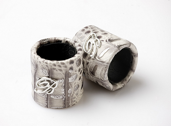 Салфетница Blumarine &quot;COCCO GRIGIO con ARGENTO&quot;