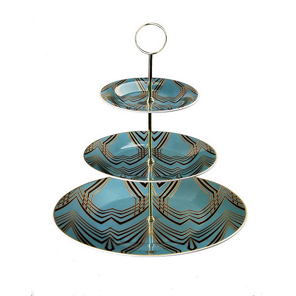 Горка 3х ярусная Roberto Cavalli Home DECO Ø 32* H. 34 Cm