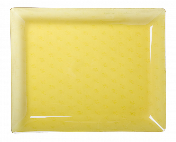 Поднос желтый большой 48х38 см Blumarine &quot;VASSOI/TRAYS&quot;