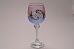 Набор бокалов для воды 230мл &amp;quot;Julia&amp;quot; Розовый с синим смальт