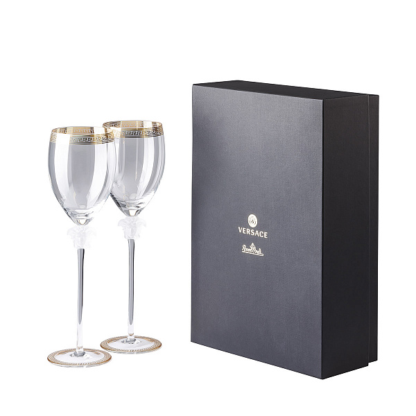 Набор бокалов для воды, 474мл, 2 предмета, Medusa D'or - Rosenthal Versace