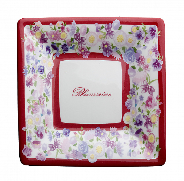 Поднос квадратный 12х12 см Blumarine &quot;BOUQUET&quot;