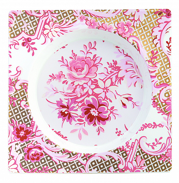 Поднос квадратный большой 20 см Blumarine &quot;TEAROSE&quot;