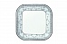 Тарелка для мелочей квадратная/малая LACE NERO - Valentino VAPLN65