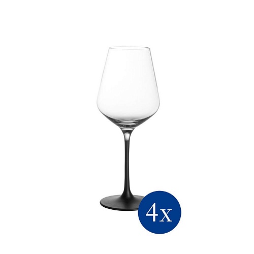 Набор из 4 бокалов для белого вина 380 мл Manufacture Rock Villeroy &amp; Boch