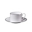 Набор чайных чашек с блюдцами Roberto Cavalli Home - LIZZARD PLATIN - 220мл, 2шт, ( п/к )