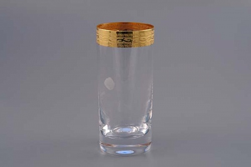 Набор стаканов для воды 250мл Золото &amp;quot;Balvinglass&amp;quot;