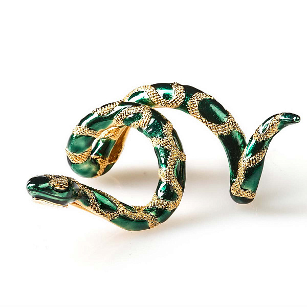 Палочки для еды Roberto Cavalli Home черные PYTHON GOLD - покрытие золото, 2шт, (п/к)