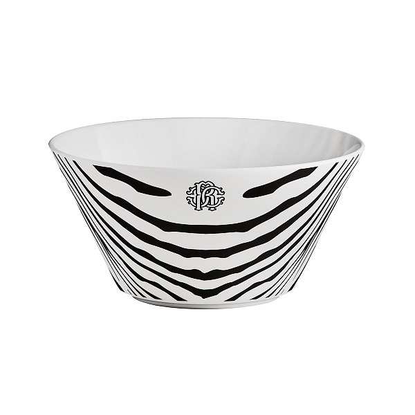 Блюдо для фруктов Roberto Cavalli Home 13см ZEBRAGE, 6 шт
