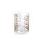 Стакан низкий Roberto Cavalli Home 390 мл ZEBRA GOLD