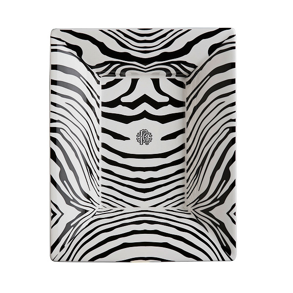 Поднос Roberto Cavalli Home 20х16 см ZEBRAGE