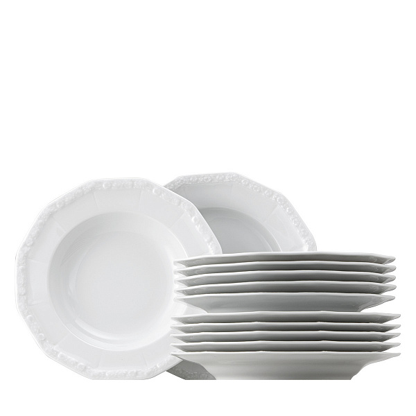 Набор тарелок для обеда, 12 предметов Maria Rosenthal