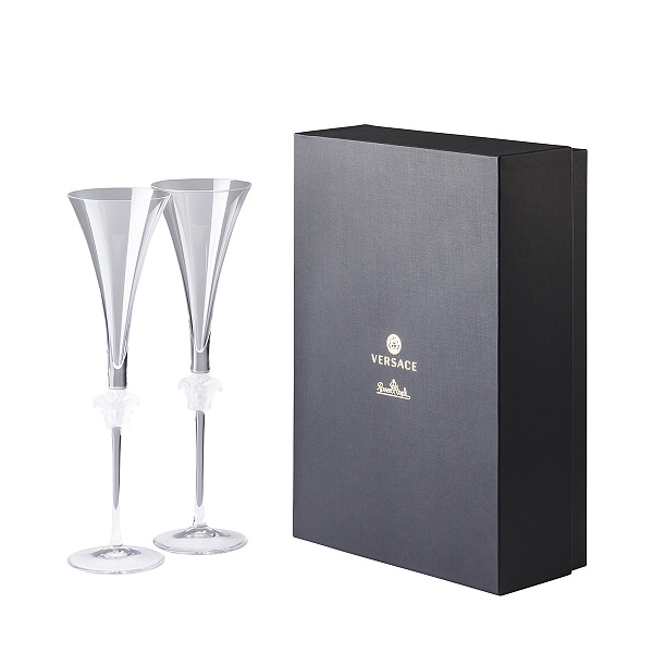 Бокал для шампанского 196мл, набор 2 предмета, Medusa Lumiere - Rosenthal Versace