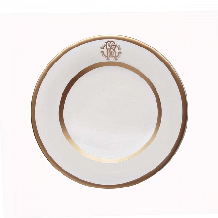 Тарелка пирожковая Roberto Cavalli Home -15,5 см серия - SILK GOLD