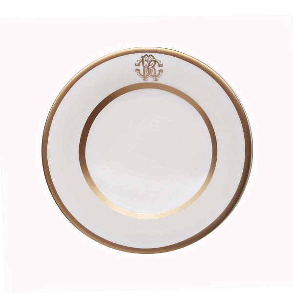 Тарелка пирожковая Roberto Cavalli Home -15,5 см серия - SILK GOLD