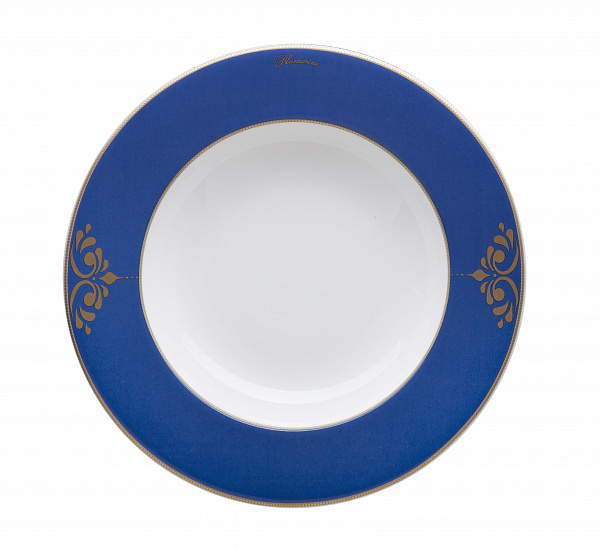 Суповая тарелка - d. 22 CM  Blumarine &quot;BLEU ROYAL&quot;