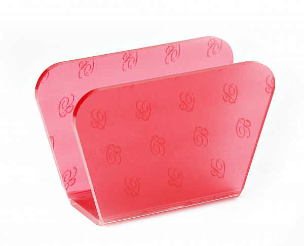 Салфетница красная Blumarine &quot;VASSOI/TRAYS&quot;