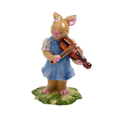 Декорация &#039;Кролик со скрипкой&#039; 8,5 см Bunny Family Villeroy &amp; Boch