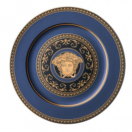 Сервировочное блюдо 30 см 10230 MEDUSA BLUE - Rosenthal Versace