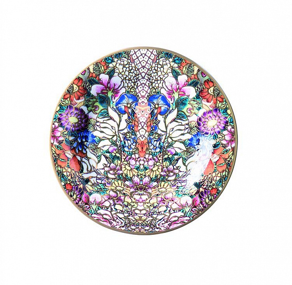 Тарелка пирожковая Roberto Cavalli Home -15,5 см серия - Golden Flowers