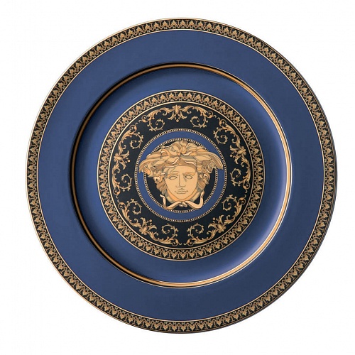 Сервировочное блюдо 30 см 10230 MEDUSA BLUE - Rosenthal Versace