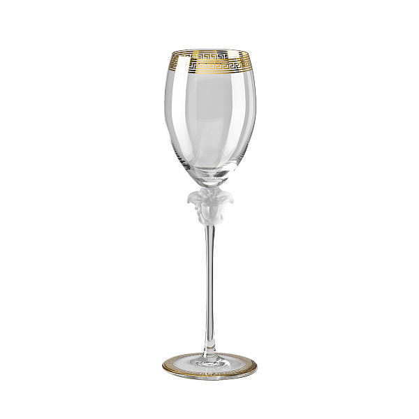 Бокал для белого вина 40300 &quot;Медуза Золотая&quot; - Rosenthal Versace