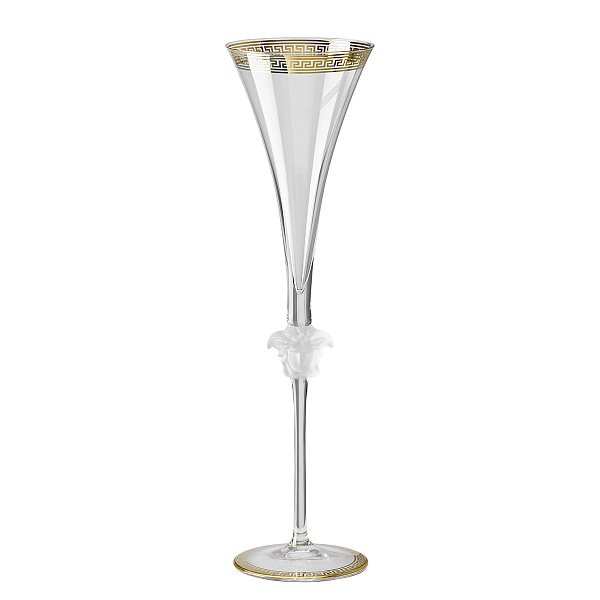 Бокал для шампанскогоr Flute 40800 &quot;Медуза Золотая&quot; - Rosenthal Versace
