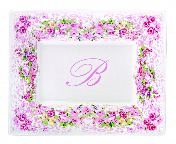 Поднос прямоугольный большой  Blumarine &quot;ROSEBUD&quot;