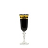 205- Набор фужеров для шампанского 180мл &quot;Bohemia Black&quot; ZL