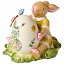 купить декорация 'крольчиха расписывает яйцо' 7 см bunny family villeroy & boch недорого Декорация 'Крольчиха расписывает яйцо' 7 см Bunny Family Villeroy & Boch