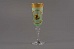 Набор бокалов для шампанского 180мл Охота Зел Мат с шиш &amp;quot;Bohemia Crystal&amp;quot;