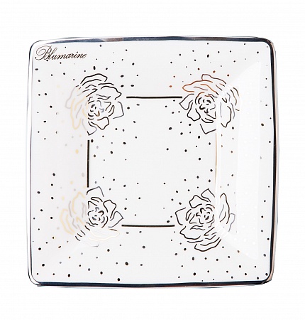 Пепельница квадратная 12х12 см Blumarine &quot;PLATINUM&quot;