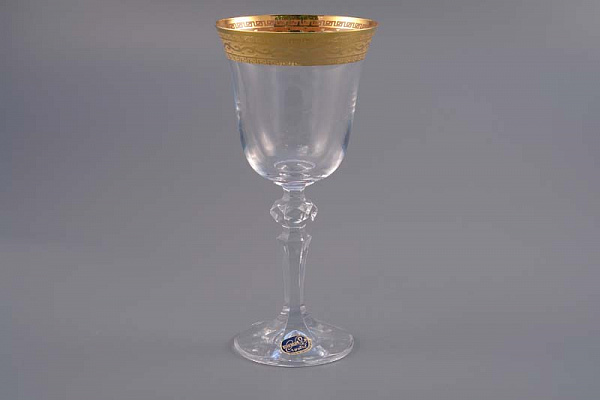 Набор бокалов для белого вина с шиш 220мл &quot;Bohemia Crystal&quot;