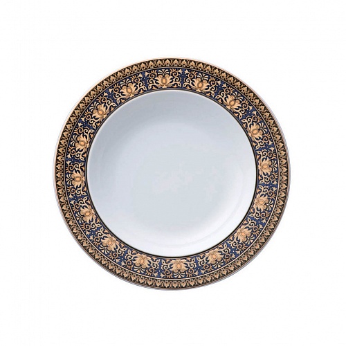 Глубокая тарелка 22 см 10322 MEDUSA BLUE - Rosenthal Versace